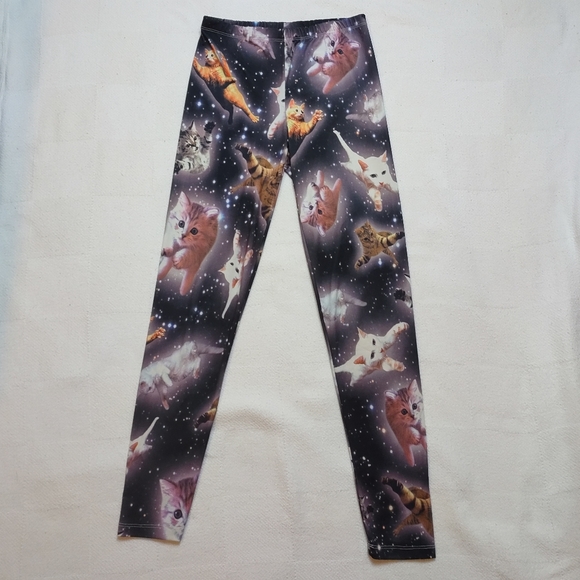 Freeze Multicolor Cosmic Print Leggings - Picture 1 of 9